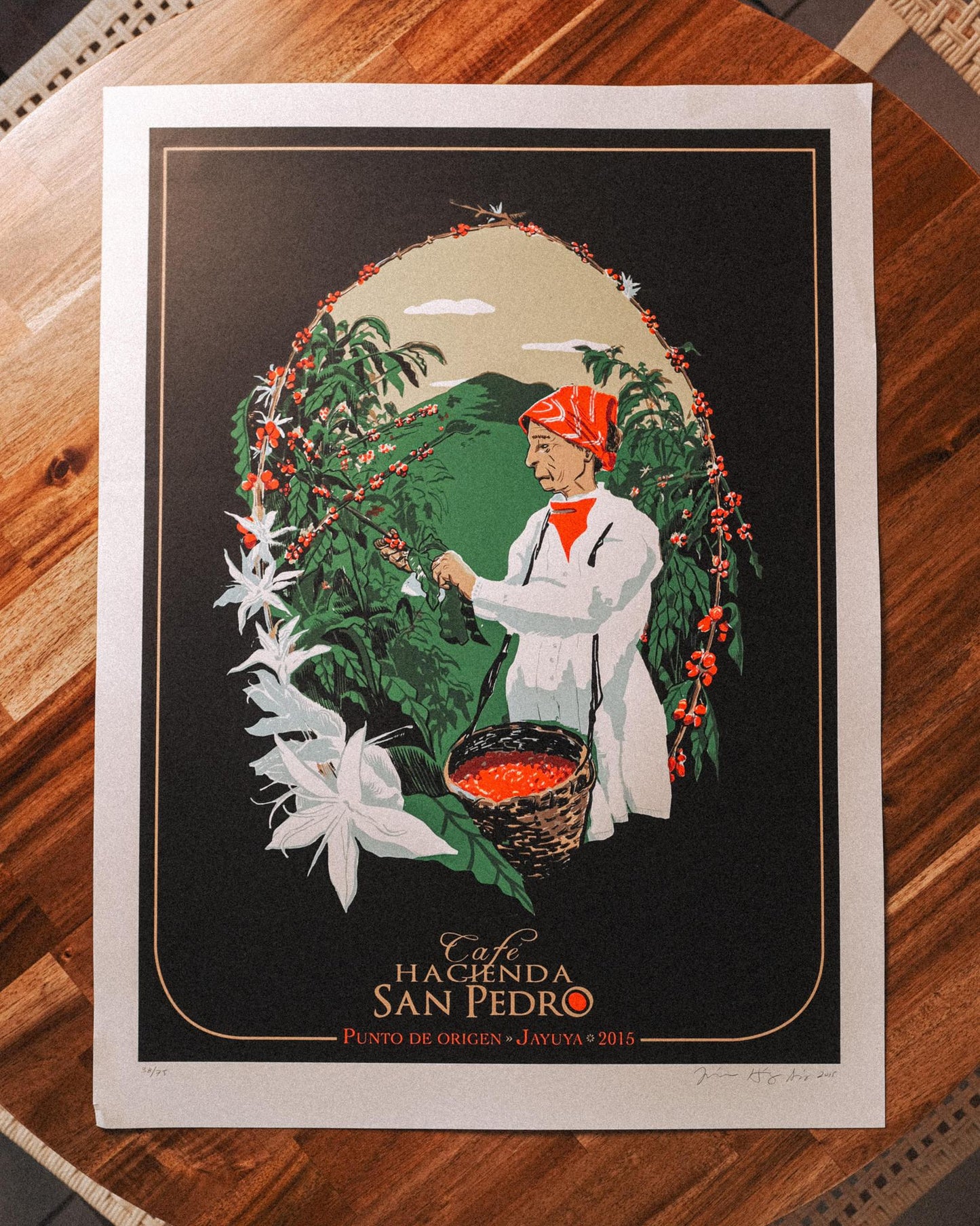 Picker Lady Serigraphy